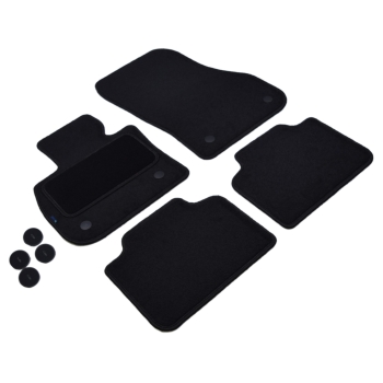 BMW Seria 2 Active Tourer U06 (10.2021–>) – Dywaniki samochodowe welurowe Silver – Na Zamówienie kolory do wyboru